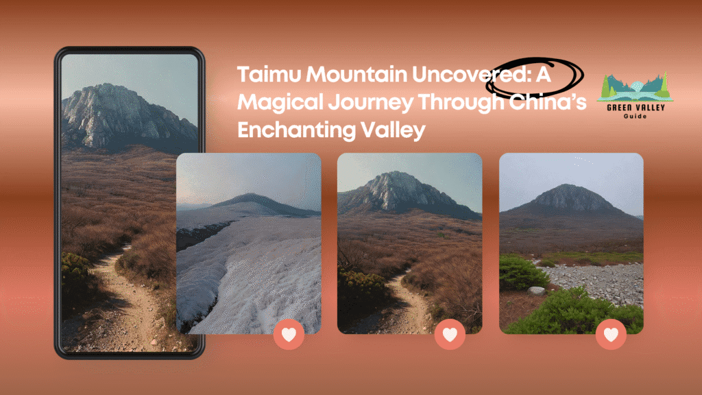 Taimu Mountain Uncovered: A Magical Journey Through China’s Enchanting Valley