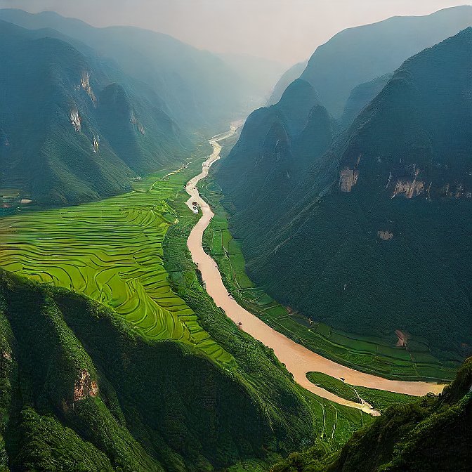 27 lancang river VALLEY 1