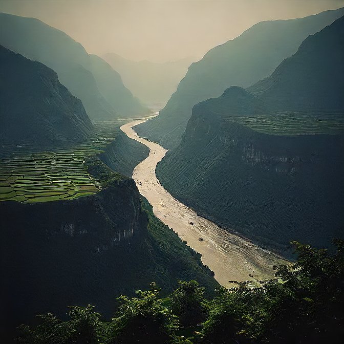 27 lancang river VALLEY 2